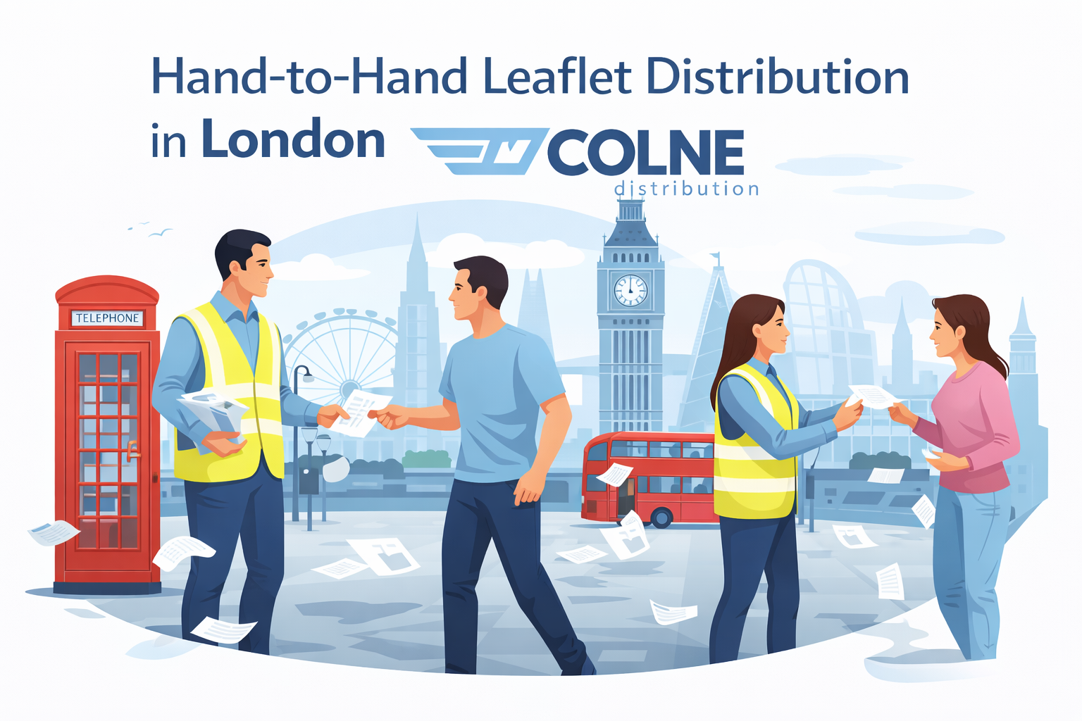 Hand-to-Hand Leaflet Distribution in London